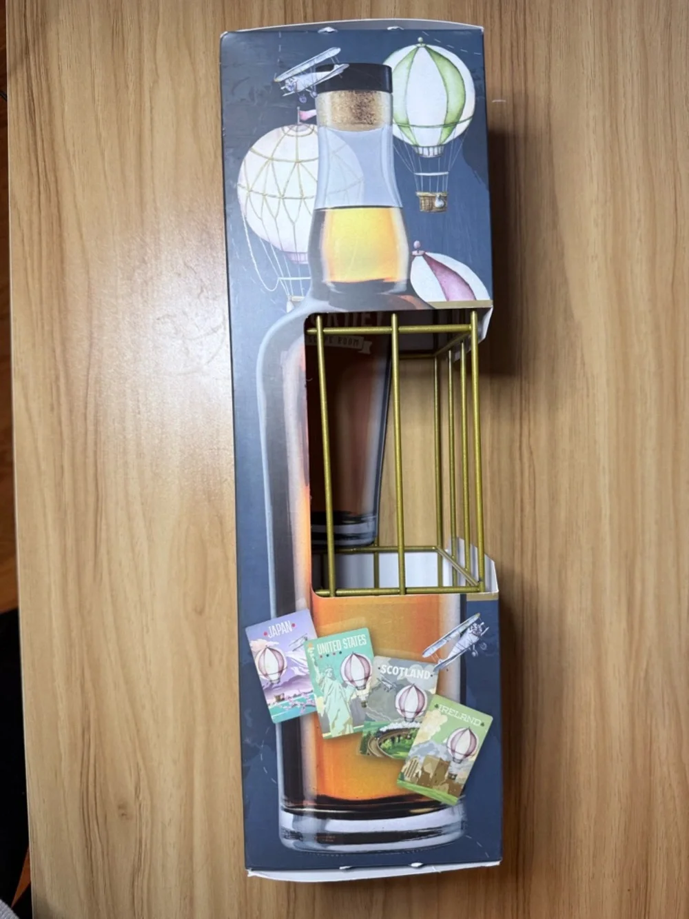 Whiskey Journey Escape Room Game New NIB Boxer Gifts Vault Puzzle Drinking Gift